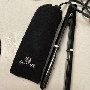 Sutra mini curling wand and 1” power IQ tourmaline flat iron